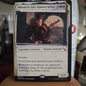 Massacre Girl, Known Killer Card